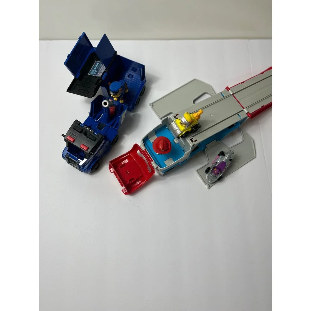 Paw Patrol Big Truck Pups Chase Command Center & Paw Patroller Toy Vehicle Lot